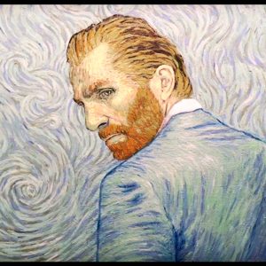 Loving Vincent press event with PopUp Painting