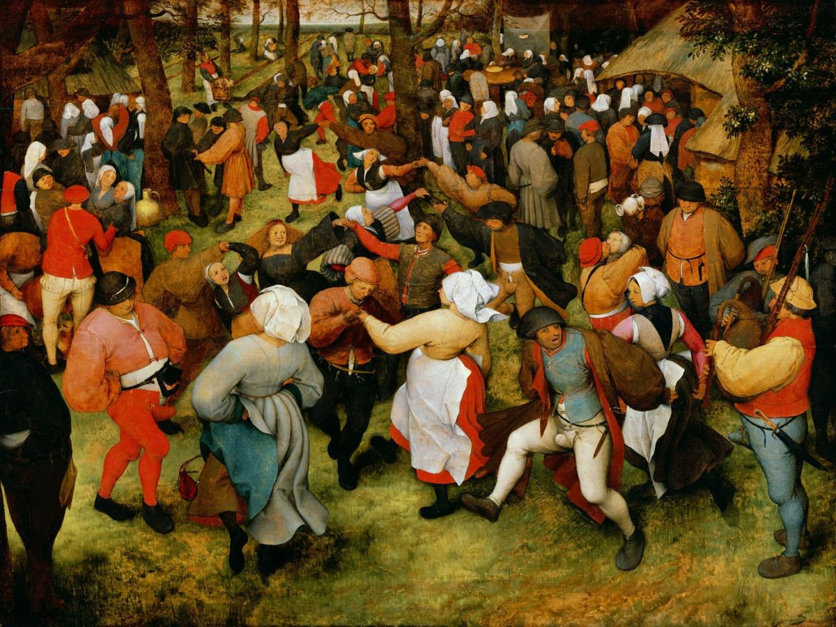 "The Wedding Dance" by Pieter Bruegel the Elder (1566)