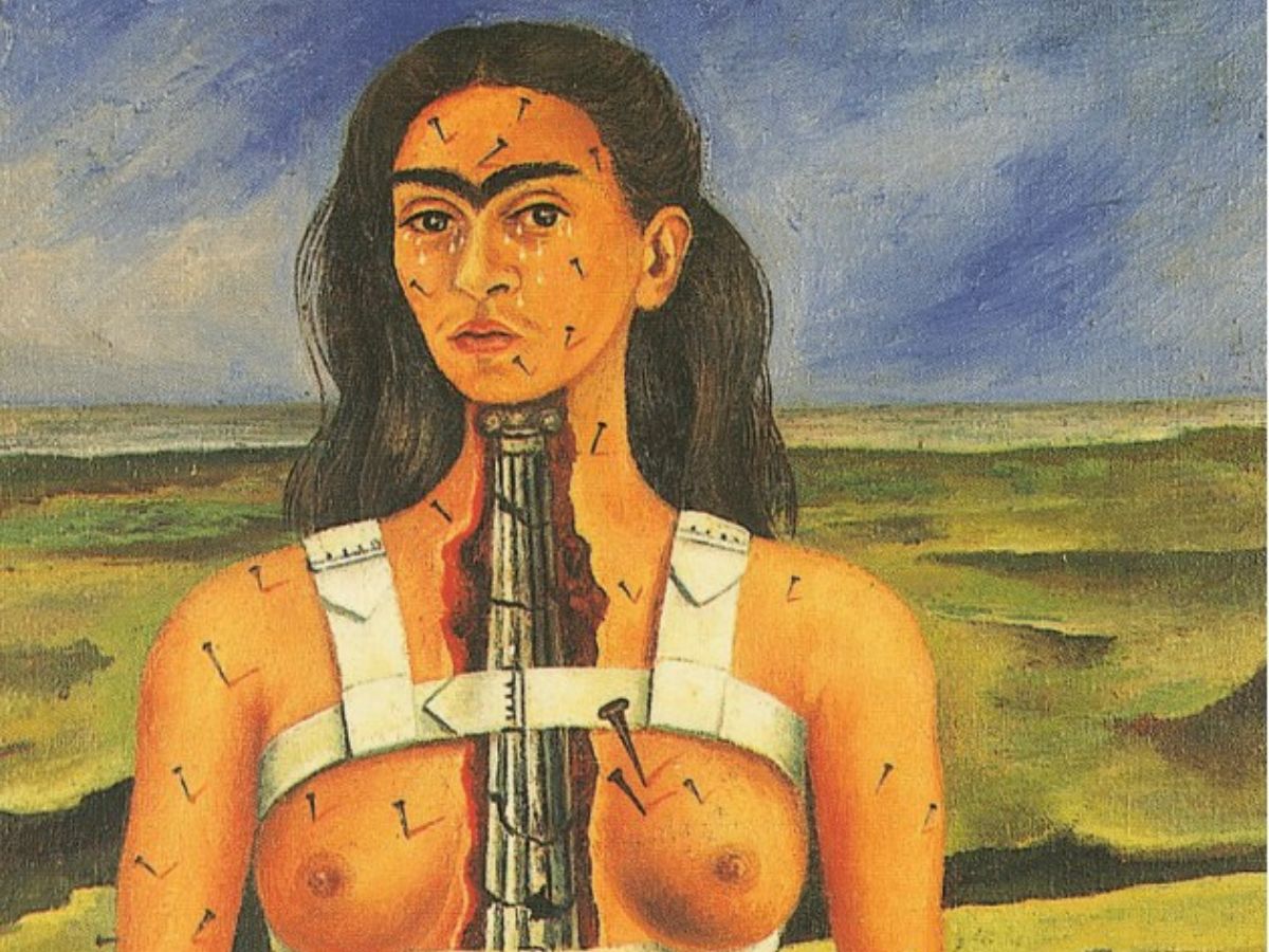 "The Broken Column" by Frida Kahlo (1944)
