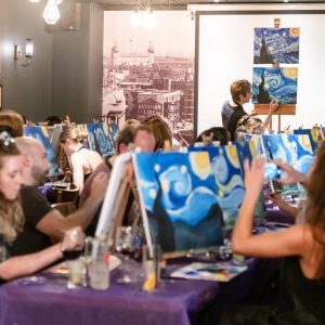 Biggest Sip and Paint Record Attempt