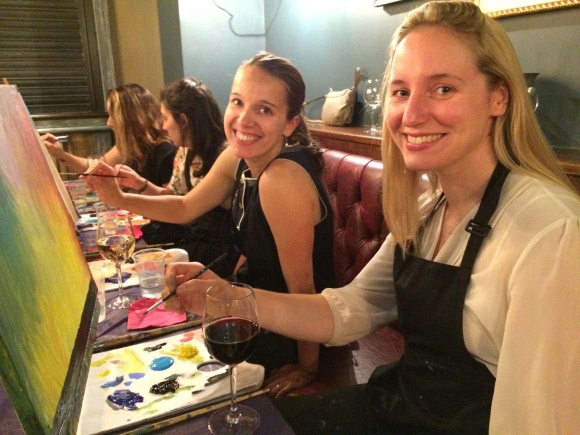 Selfies and PopUp Painting!
