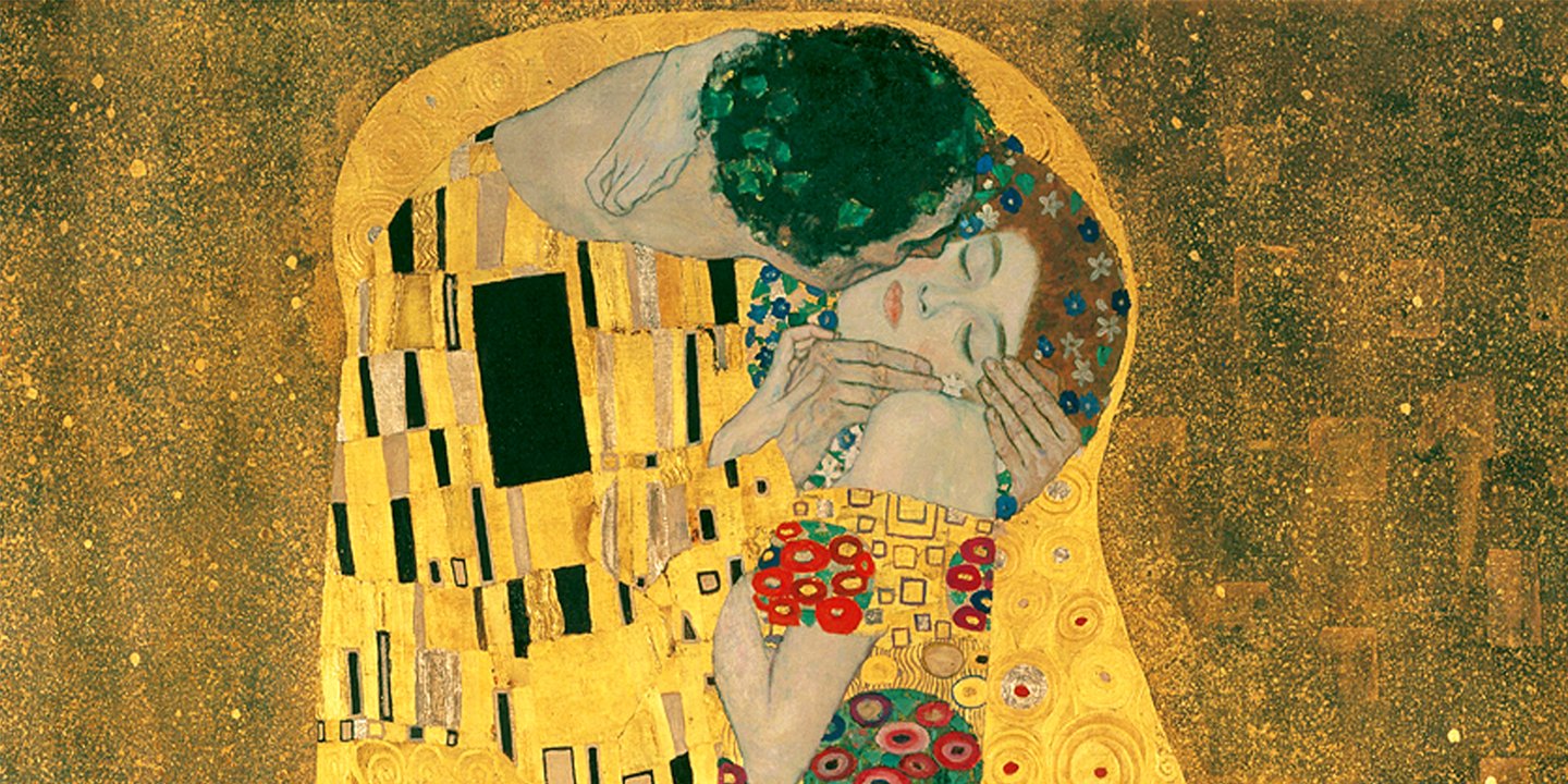 two people kissing