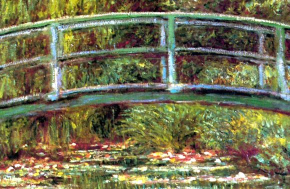 bridge in monets garden