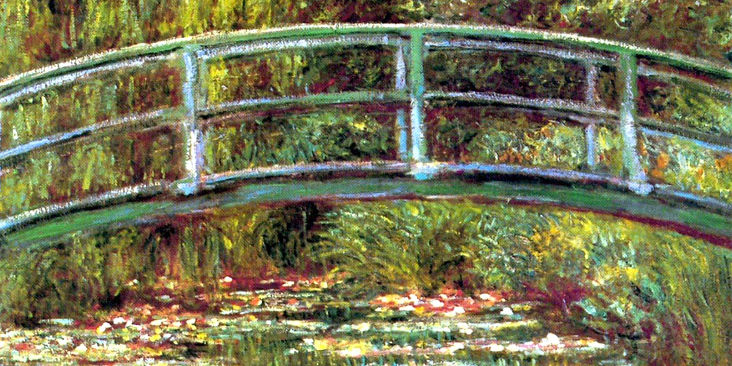 bridge in monets garden