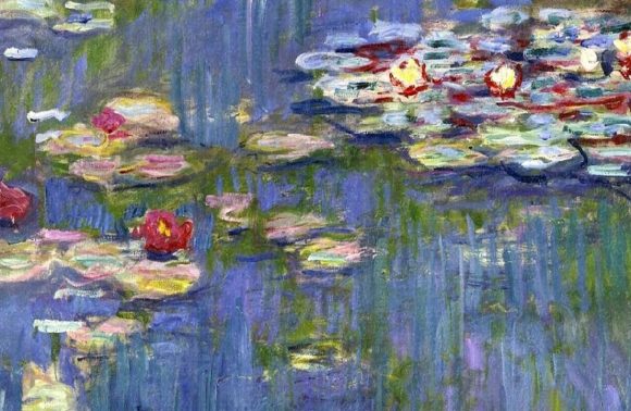 claude money waterlilies