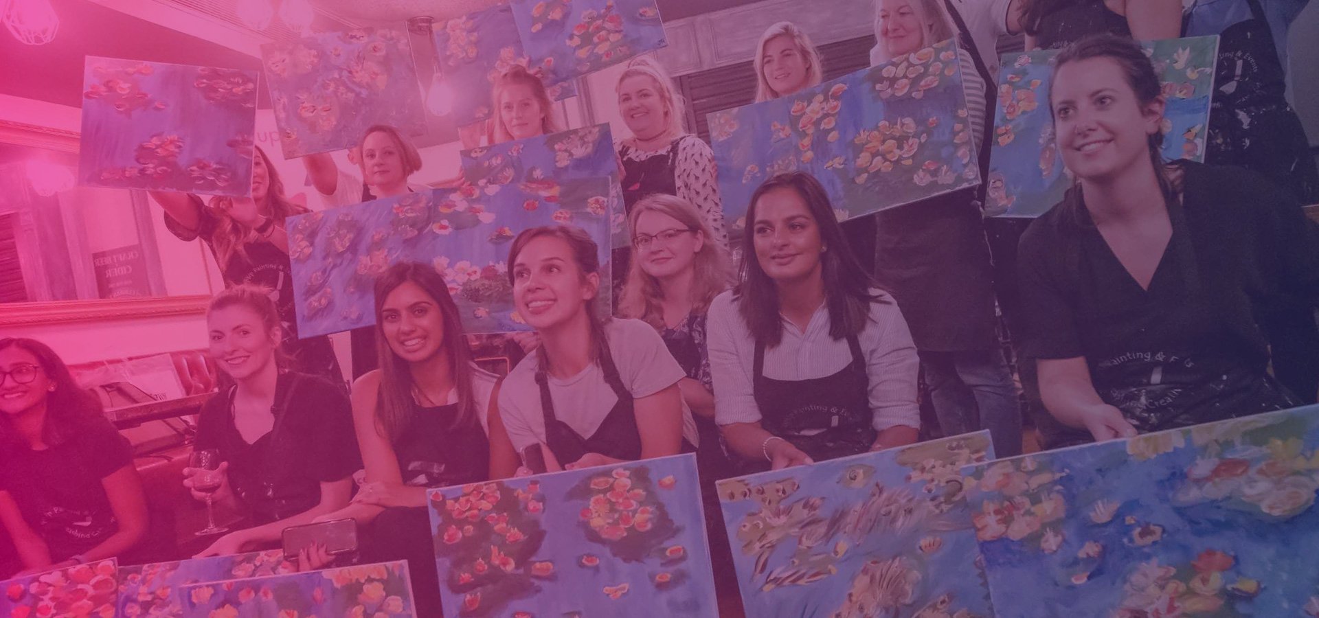sip and paint, art and wine, art night