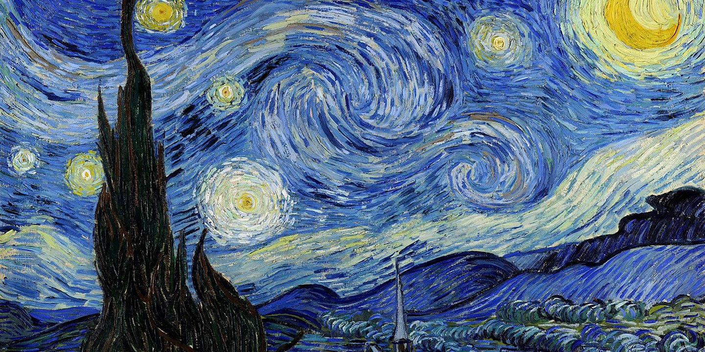 starry night by van gogh