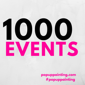 PopUp Painting Delivers Thousandth Event