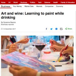 PopUp Painting on the BBC News!